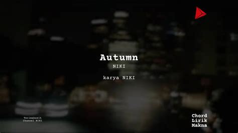 arti lagu autumn niki|NIKI .
